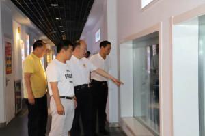 洛阳市农副产品行业协会刘长河会长一行到洛阳乐鱼官方站页面登录入口参观调研