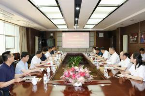 甘肃省平凉市党政考察团莅临洛阳乐鱼官方站页面登录入口考察交流